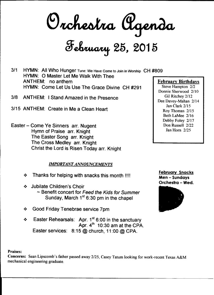 orchestra agenda 053