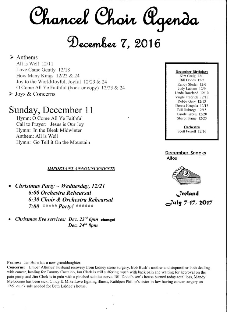 choir-agenda